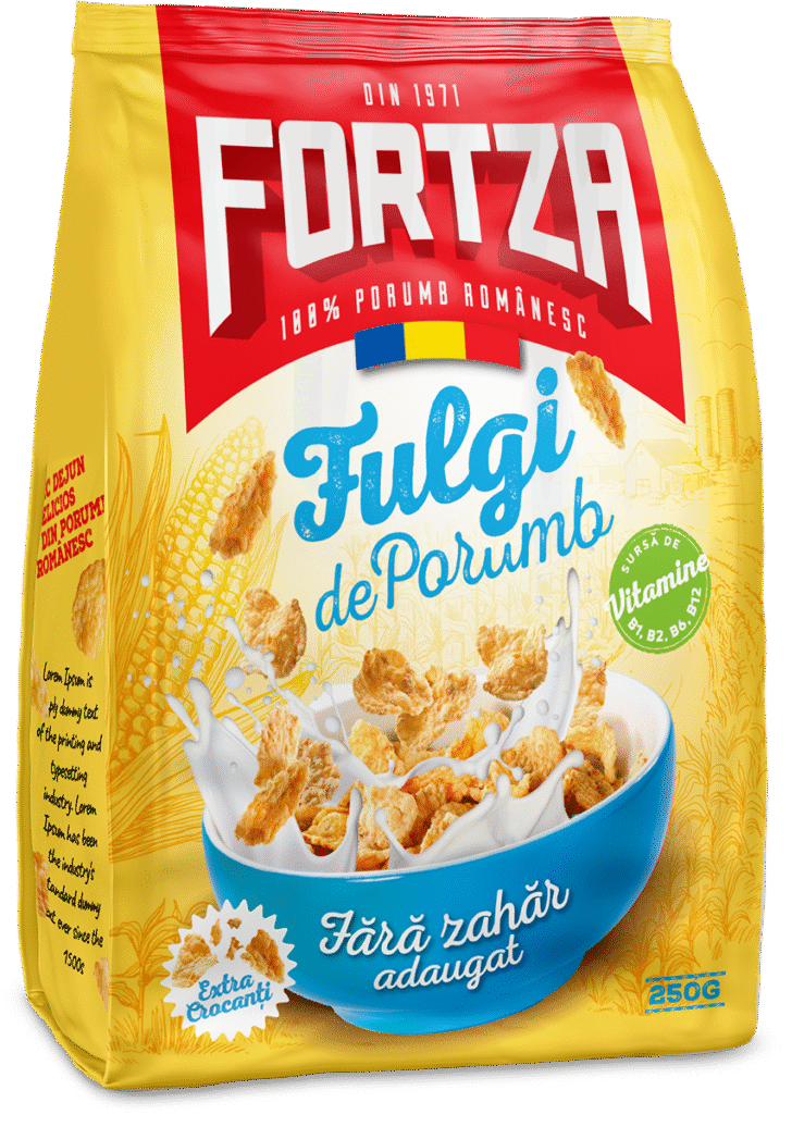 Fulgi de porumb fără zahăr