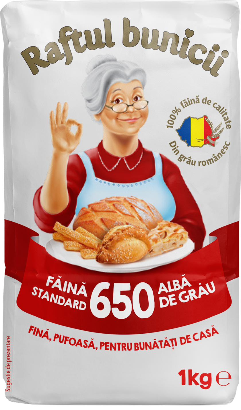 Făină albă de grâu standard 650